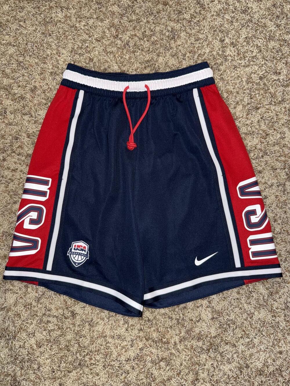 Nike Men’s Team USA Pre Game Basketball Shorts Sample